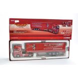 Corgi Diecast Model Truck issue comprising No. CC13824 Mercedes Actros Curtainside in the livery