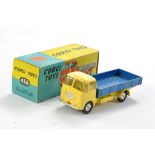 Corgi No. 456 ERF 44F Dropside Lorry. Yellow and Metallic Blue. Excellent, the odd minor mark in