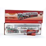 Corgi Diecast Model Truck issue comprising No. CC15207 MAN TG-X Tanker in livery of Eddie Stobart.