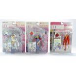 Hobby Base Carded Anime Action Figures comprising Ah! My Goodness Urd trio in different costumes.