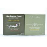 Sky Guardians Diecast Model Aircraft comprising Fairey Gannet and Gloster Javelin RAF XH766. Both
