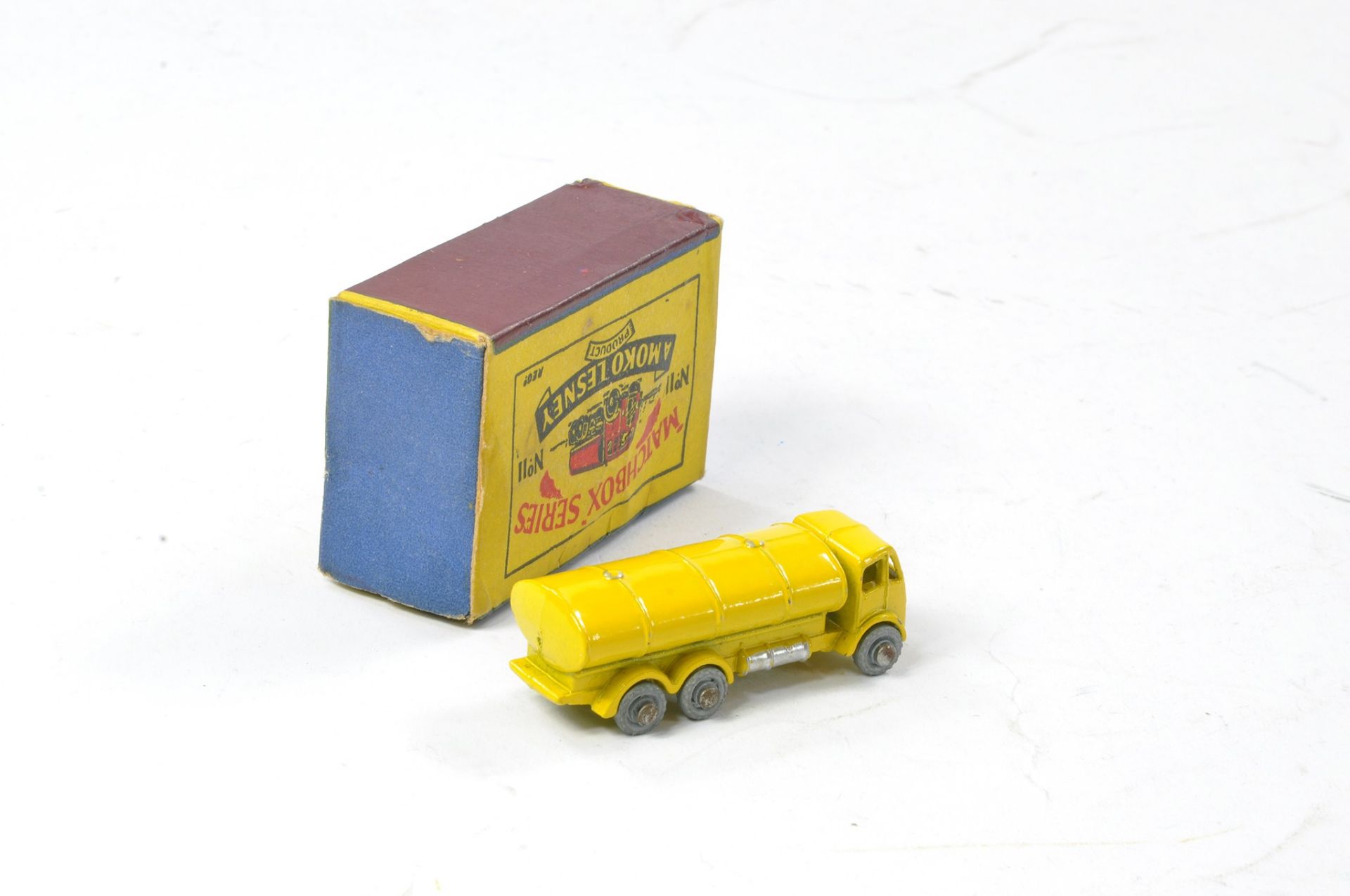 Matchbox Regular Wheels No. 11a ERF Tanker. Yellow. Generally excellent, the odd speck in good B1 - Image 2 of 2