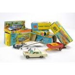 Corgi group of older diecast comprising Ford Consul Cortina Estate, with Golfing Figures,
