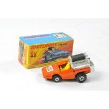 Matchbox Superfast No. 37b Soopa Coopa Promotional Issue. Orange body with Jaffa Mobile roof