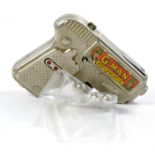 Marx G-Man Automatic Spark Firing Toy Pistol. Good, with marks and wear. In Good Working order.