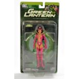 DC Direct Carded Action Figure comprising Green Lantern Star Sapphire. Excellent. Unopened.
