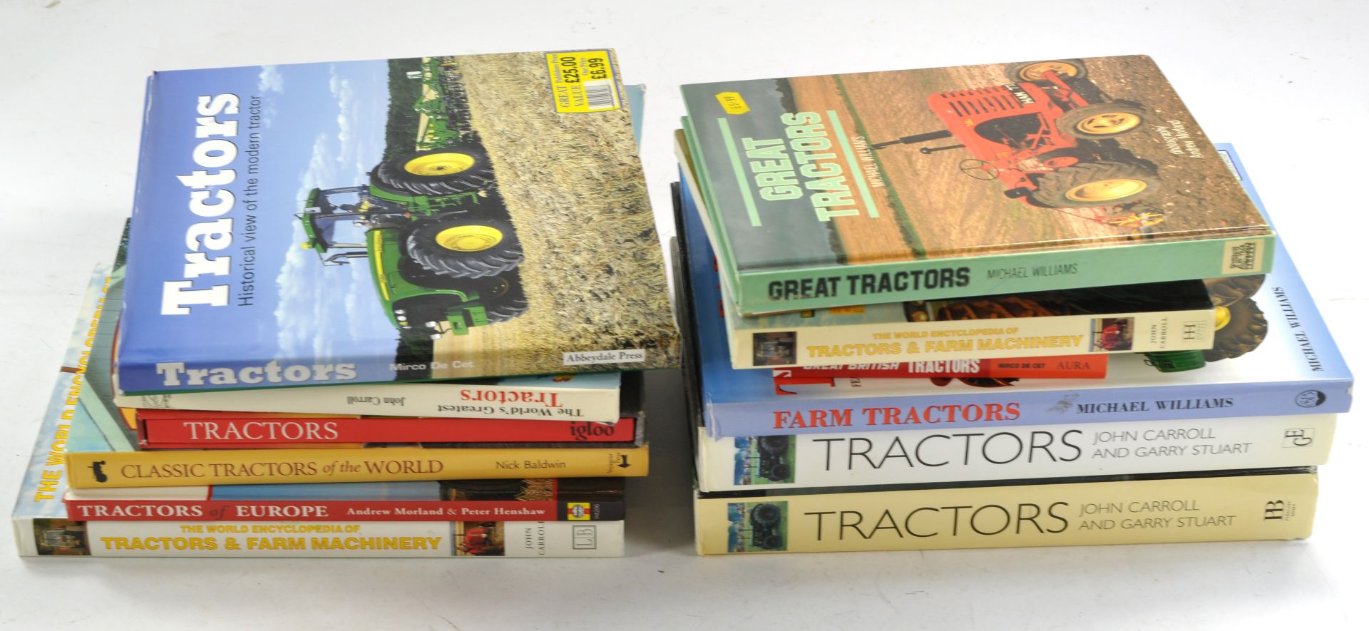 A group of Tractor reference books. As shown.
