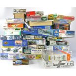 Plastic Model Kits comprising in excess of 30 Mostly Aircraft and other military vehicles, from