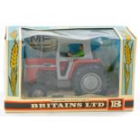 Britains No. 9522 Massey Ferguson 590 Tractor. Excellent, some slight abrasion to decals in very