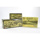 Corgi Diecast Military Vehicle issues x 3 comprising Heritage Series, Classics Set and D-Day Set.