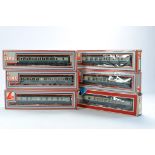 Lima Model Railway comprising assortment of coaches x 6. All look to be well preserved / excellent /