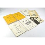 Various Machinery Equipment Manuals, including New Holland, Welger etc.