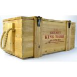 Unimax Forces of Valor Impressive 1:16 scale German King Tiger Tank complete with wooden crate,