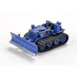 Unusual 1/76 Vickers Vigor Crawler Tractor with Dozer Blade Assembled White Metal Kit. Generally