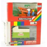 Britains No. 9535 Potato Harvester plus No. 9566 Claas Tipping Trailer. Excellent with no obvious