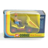 Corgi No. 403 Thwaites Tusker Dumper. Excellent in excellent box.