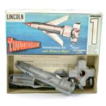 Lincoln Plastic Thunderbird 1 Construction Kit. Looks to be complete with instructions.