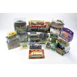 A large selection of diecast comprising mostly car issues from Corgi, Majorette, IXO and others.