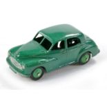 Dinky No. 40g Morris Oxford Saloon. Green body with mid green hubs. Generally excellent, the odd