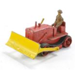 Salco Vintage and Extremely hard to find Bulldozer. Non Clockwork issue is red and yellow with
