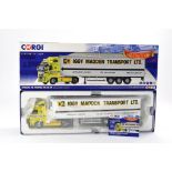 Corgi Diecast Model Truck issue comprising No. CC14029 Volvo FH Fridge Trailer in livery of Iggy