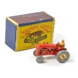 Matchbox Regular Wheels No. 4a Massey Harris Tractor. Very good with only a couple of minor marks in