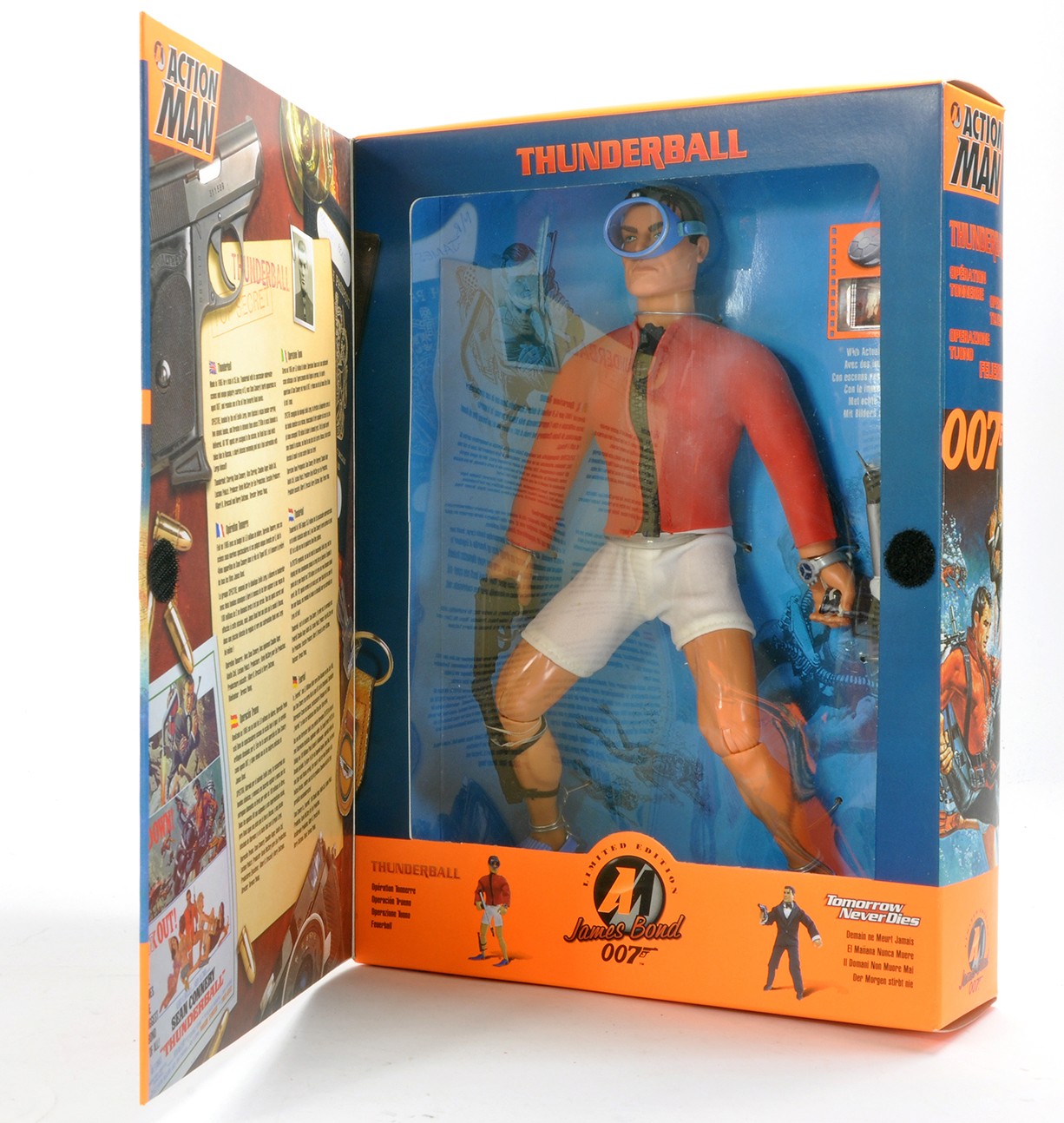 Action Man (Hasbro) comprising James Bond 007 Thunderball Limited Edition. Excellent, Unopened.