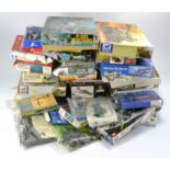 Plastic Model Kits comprising large assortment of issues, mostly either looking incomplete or with