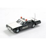 Dinky No. 244 Plymouth Gran Fury Police Car. Excellent with only the odd tiny mark.