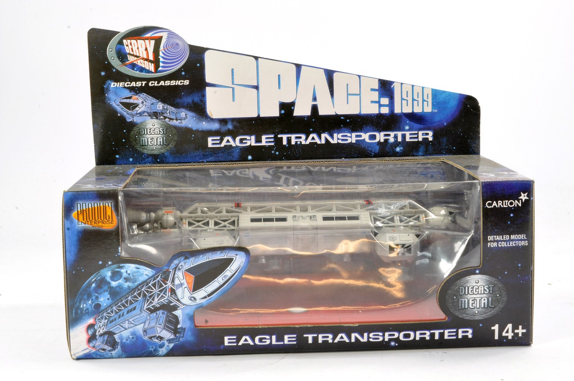 Product Enterprise Gerry Anderson's Space 1999 Eagle Transporter. Excellent and looks to be