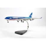 Large 1/100 Travel Agent Desk Display Model Aircraft comprising Airbus A340-313 in the livery of Air