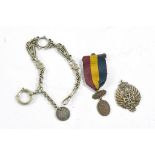 Church Lads Brigade CLB long service medal an original turn of the century bronzed Church Lads