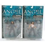MAC Moore Action Collectibles duo of Angel Figures comprising Angel in different outfits. Excellent.