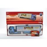 Corgi Diecast Model Truck issue comprising No. CC13247 DAF 95 Fridge Curtainside in the livery of