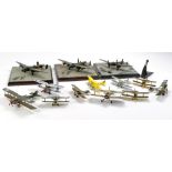 Model Aircraft comprising thirteen unboxed issues from Oxford, Corgi etc including RAF WW2 Bombers