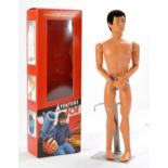 Action Man comprising Reissue Geyper Man Doll with Reissue Action Joe Box. Excellent.