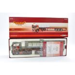 Corgi Diecast Model Truck issue comprising No. CC13911 Foden Alpha Flatbed with load in livery of