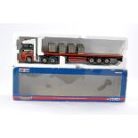 Corgi Diecast Model Truck issue comprising No. CC13807 Mercedes Flatbed with Load in livery of