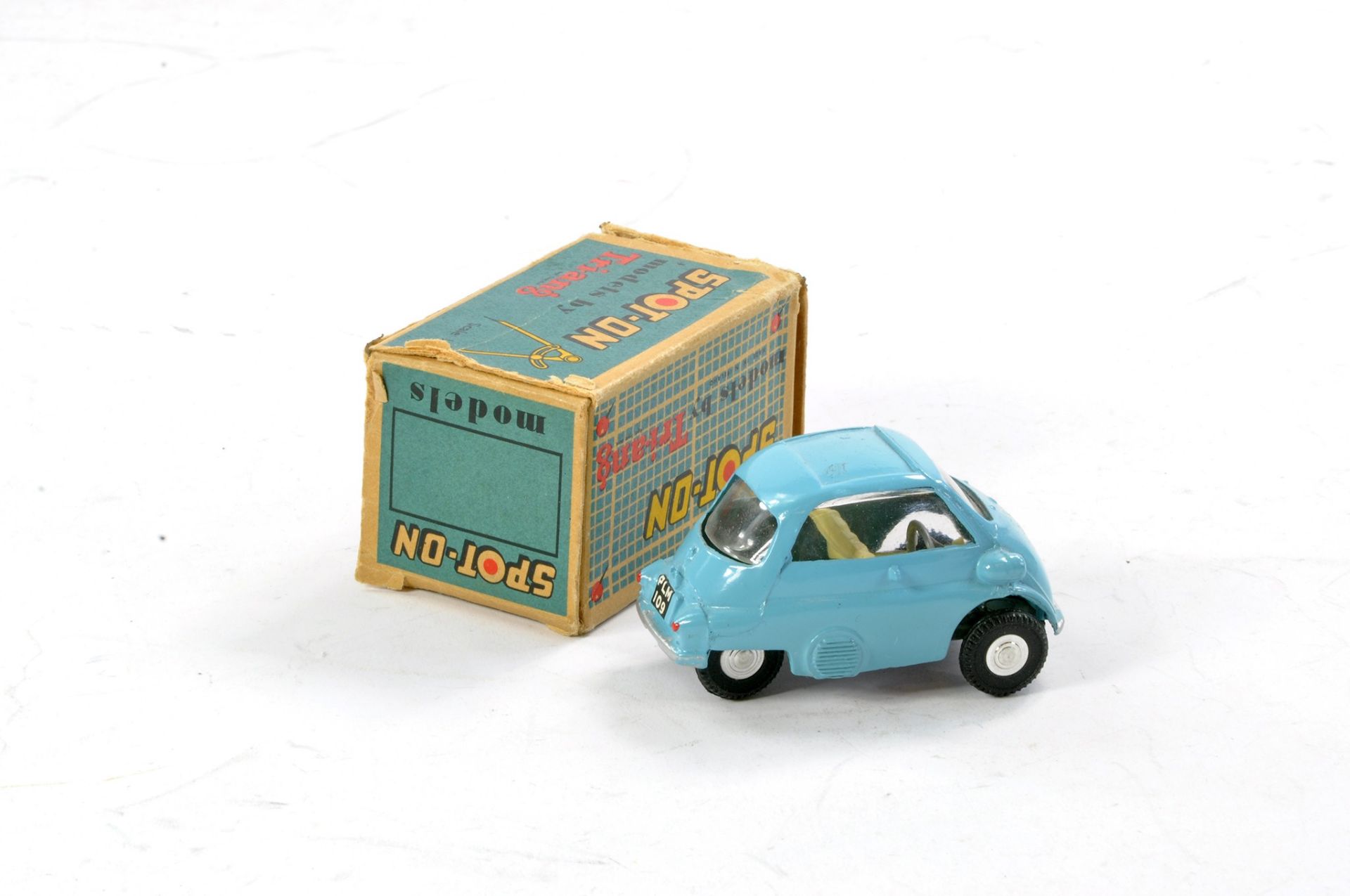 Spot-On No. 118 BMW Isetta. Light Blue with off white interior. Excellent with no obvious sign of - Image 2 of 2