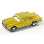 Matchbox Superfast No. 24a Rolls Royce Silver Shadow. Gold with white interior. For Japanese Market.