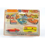 Matchbox Superfast Twin Pack comprising No. TP-4 Holiday Set comprising 40a Vauxhall Guildsman.