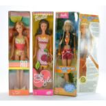 Fashion Dolls comprising Barbie Rio Collection - Skipper, Fruit Style Barbie and California Girl
