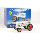 Franklin Mint 1/12 Farm issue comprising High Detail Farmall Super A Tractor. Model looks to be