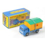 Matchbox Superfast No. 60a Office Site Truck. Blue with chrome base (single rivet). Excellent, no