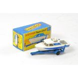 Matchbox Superfast No. 9a Boat and Trailer - Seaspray issue. Excellent in excellent G type box