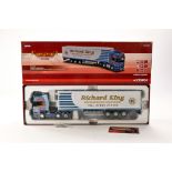 Corgi Diecast Model Truck issue comprising No. CC13731 Scania R Fridge Trailer in the livery of