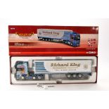 Corgi Diecast Model Truck issue comprising No. CC13731 Scania R Fridge Trailer in the livery of