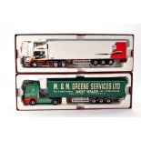 Corgi Diecast Model Truck issue comprising No. CC13821 Mercedes Actros Curtainside in the livery