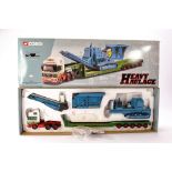 Corgi Diecast Model Truck issue comprising No. 12002 MAN King Trailer and Crusher Load in the livery