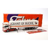Tekno Diecast Model Truck issue comprising Scania V8 Curtainside in the livery of Grants of